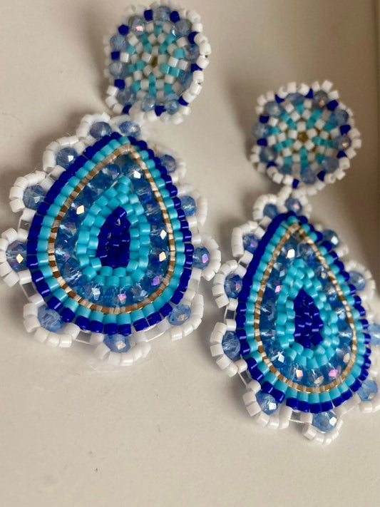 Aretes Lluvia