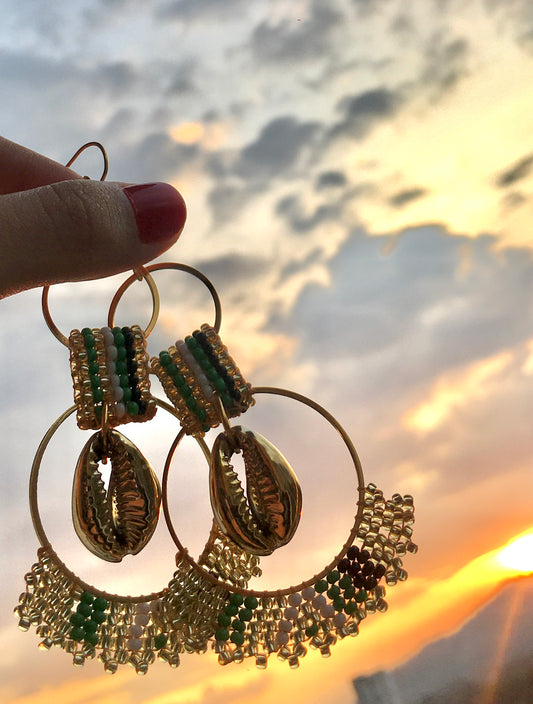 Aretes Conchas