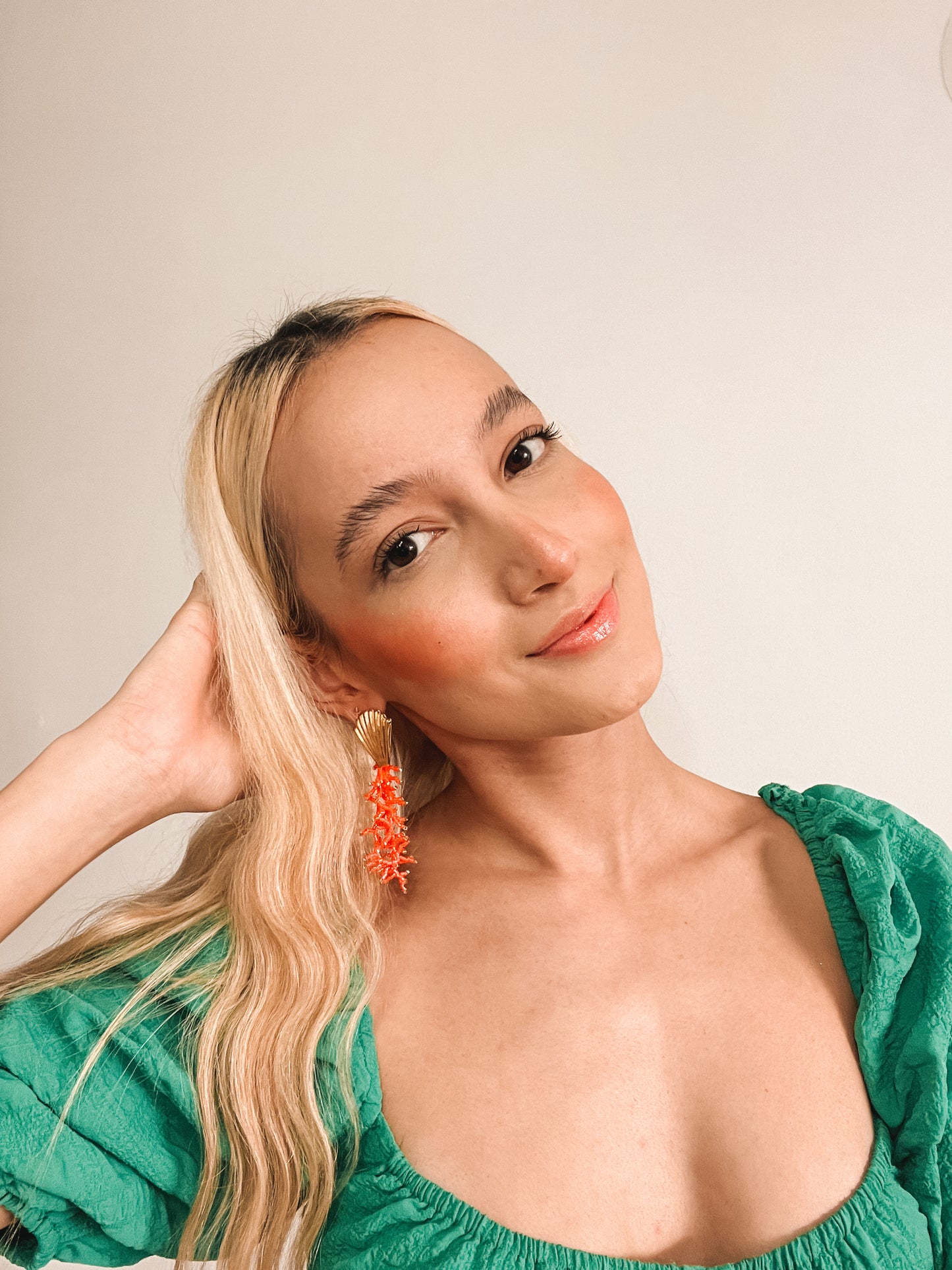 Aretes Coral