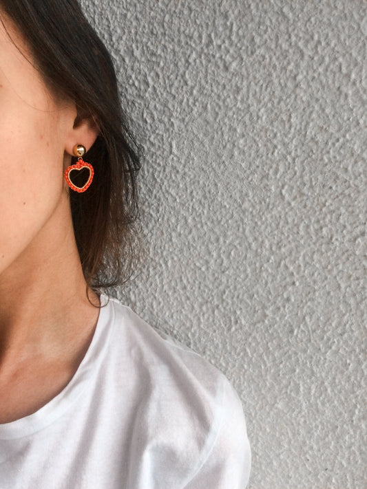 Aretes Corazón
