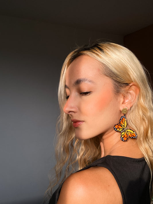 Aretes Mariposa