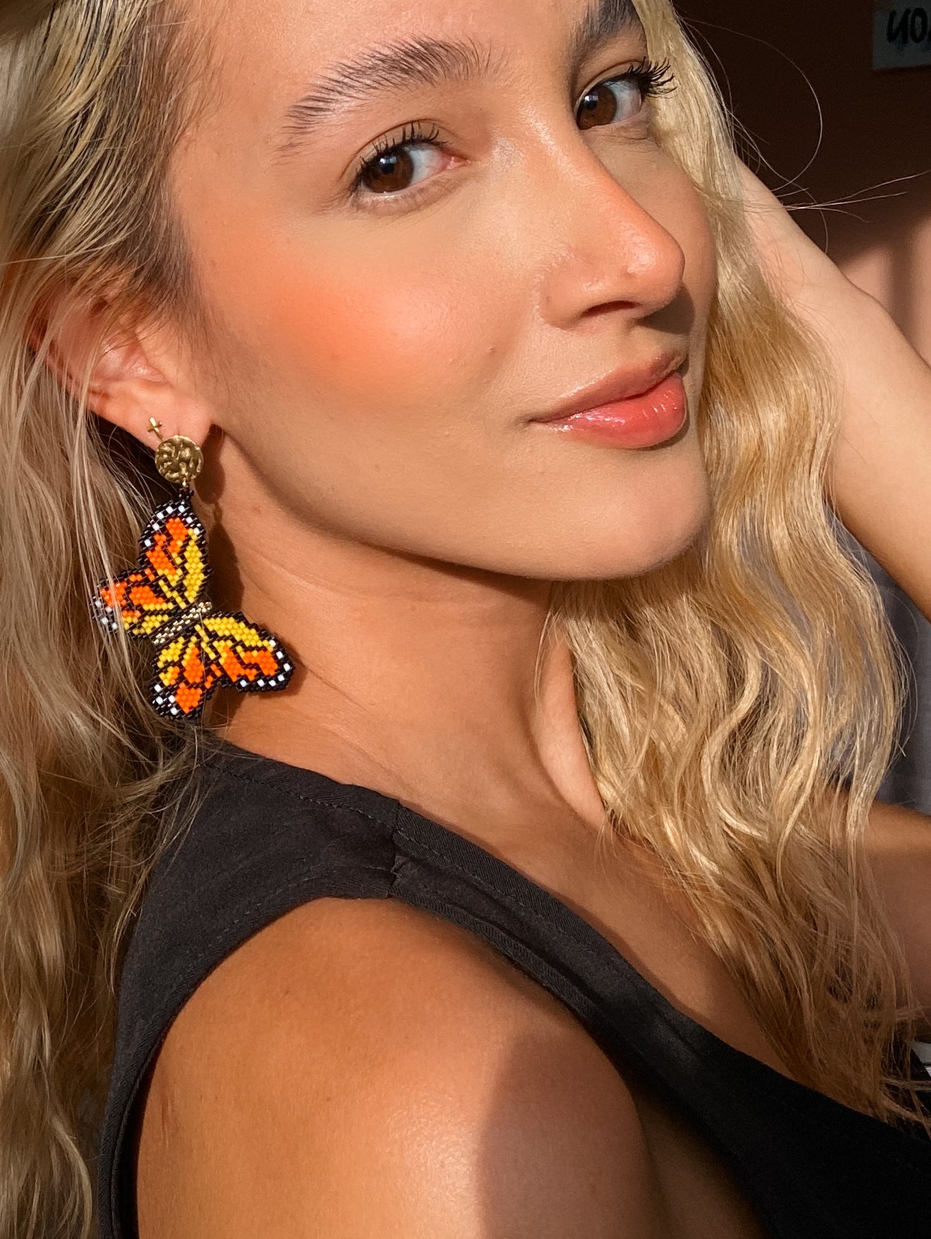 Aretes Mariposa