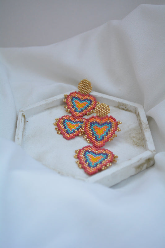 Aretes Sagrado Corazón